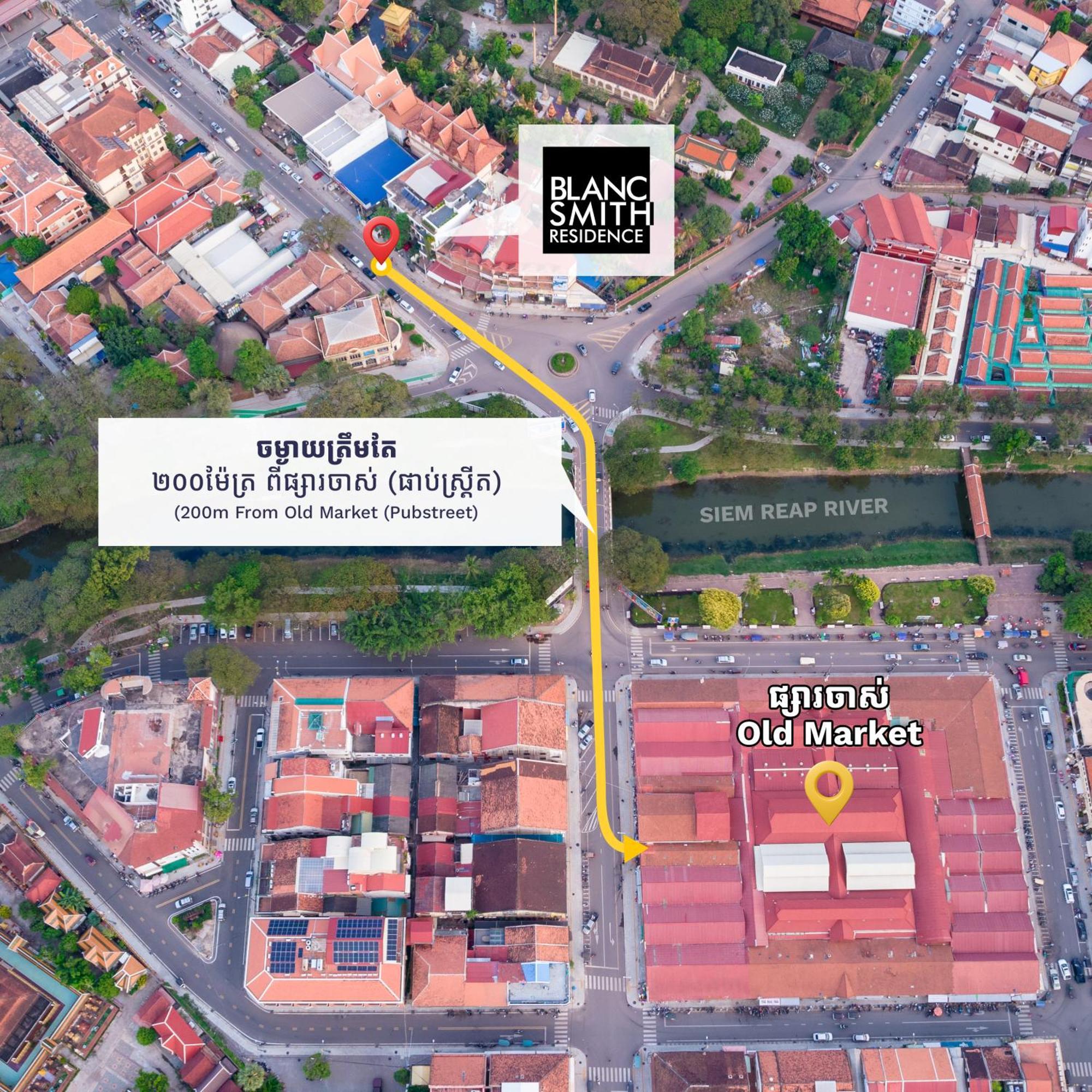 Blanc Smith Residence Siem Reap Dış mekan fotoğraf